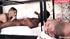 Black stallion fucks slutty blonde after getting awesome blowjob