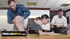 Naughty secretary blows two co-workers before double penetration