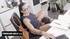 Ravishing babe gives dude nice lap dance & enjoys getting shagged