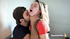 Big tits beautiful female orgasm pussy licking