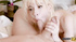 Pretty blonde fucked with older man