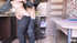 Small tits nice naked girl gives handjob