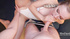 Fresh teen gives handjob