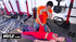 Hot big tits milf sucks dick in the gym