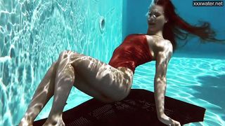 young brunette flexy teen