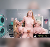 Hot ginger beautiful mom gangbanged