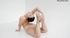 russian ballerina showing flexible