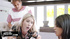 Blonde babe pussy licked