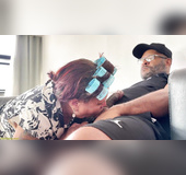 Petite grandma fucked rough