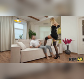 Sexy russian hot blonde nailed