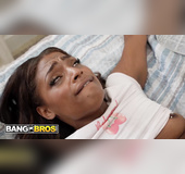 Hot small tits stepsister plays with dildo