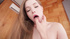 Russian brunette teen fucked rough in doggy