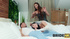Young hot brunette nailed by husband
