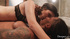 Romantic brunette model deep throated with big dick