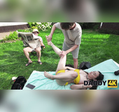 Juicy hot daddy daughter fucked with daddy