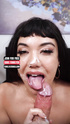 Wild sexy daughter gives handjob