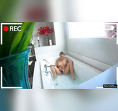 Hot big tits teen plays with sex toy