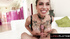 Big tits american girl plays with dildo