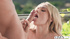 Romantic stunning nude girl gets fucked outdoor