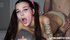 Petite brunette teen drilled in missionary