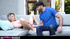 Shaved pussy american stepdaughter anal fucked by stepdad