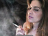 Cool video with sexy mom smoking in a cap and bandana