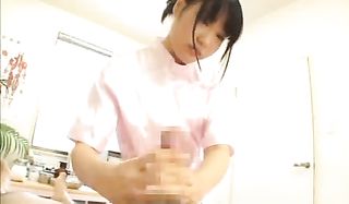 cute asian nurse silky