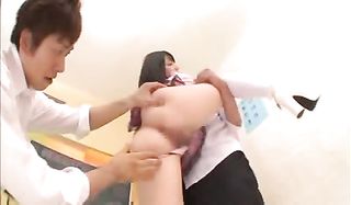sweet japanese school chick