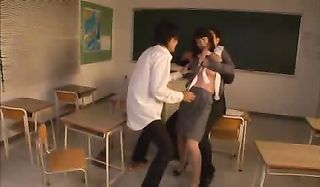 seductive schoolgirl has for