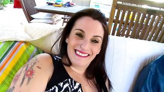 busty tattooed pierced spanish