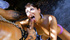 Warrior stud wrecks this young girl's pussy and ass before blowing a huge load