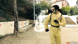 ghostbuster fucks two sexy
