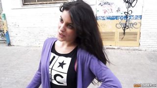 sexy latina shows her