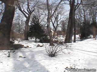 nieve día