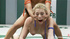 Asian brunette with a strap-on bangs her blonde opponent