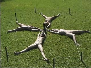 alluring bondage models having