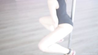 stripper brunette black underwear